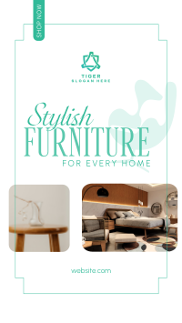 Stylish Furniture Store Instagram story Image Preview