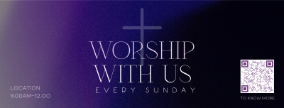 Modern Worship Facebook cover Image Preview