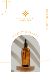 Beauty Podcast Poster Design