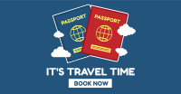 Its Travel Time Facebook Ad Design