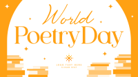 World Poetry Day Animation Image Preview