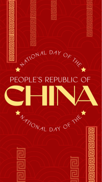 Simple National Day China Facebook Story Image Preview