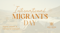 International Migrants Day Facebook Event Cover Image Preview