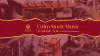 Calm Study Playlist YouTube Banner Image Preview
