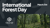 Forest Day Greeting Facebook Event Cover Image Preview