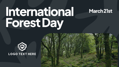 Forest Day Greeting Facebook event cover Image Preview