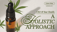 Sophisticated CBD Podcast Animation Preview