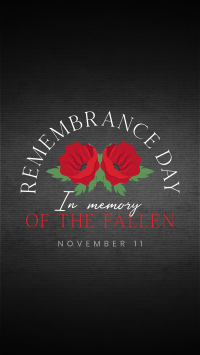 Day of Remembrance Instagram Story Design