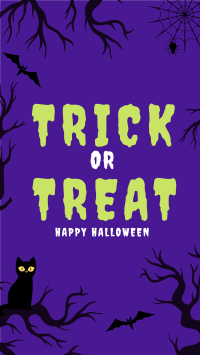 Wicked Halloween Facebook Story Design