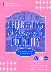 Risograph Women's Equality Day Poster Preview