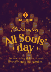 All Souls' Day Celebration Poster Image Preview