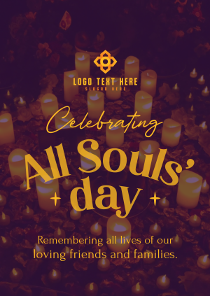 All Souls' Day Celebration Poster Image Preview