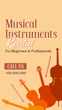 Music Instrument Rental Video Image Preview