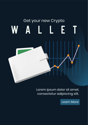 Get Crypto Wallet  Flyer Image Preview