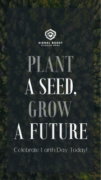 Plant Seed Grow Future Earth YouTube Short Image Preview