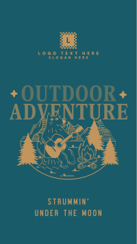 Outdoor Adventure Camping Instagram Reel Preview