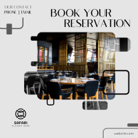 Restaurant Booking Instagram post Image Preview