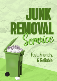 Junk Removal Service Poster Image Preview