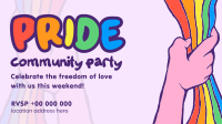 Hold Your Pride Facebook Event Cover Design