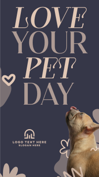 Love Your Pet Today Instagram reel Image Preview