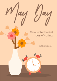First Day of Spring Poster Design