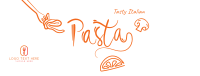 Italian Pasta Script Facebook cover Image Preview