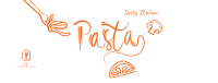 Italian Pasta Script Facebook cover Image Preview