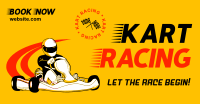 Let The Race Begin Facebook Ad Design