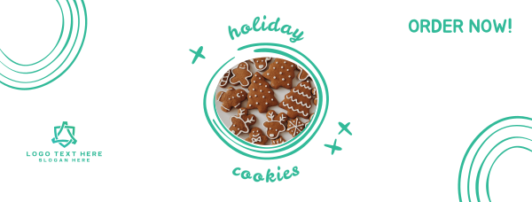 Christmas Cookie Day Facebook Cover Design Image Preview