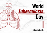 Tuberculosis Day Postcard Design