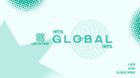 Global Music Hits YouTube Banner Image Preview