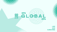 Global Music Hits YouTube Banner Image Preview