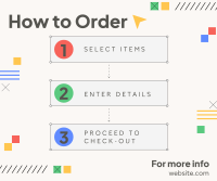 Abstract Order Guide Facebook post Image Preview