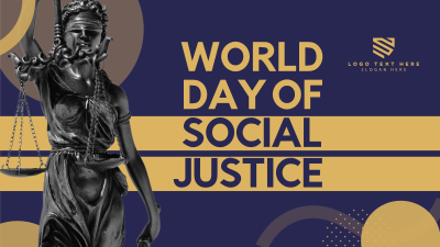 Social Justice World Day Facebook event cover Image Preview