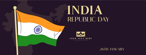 Indian Flag Raise Facebook Cover Design Image Preview
