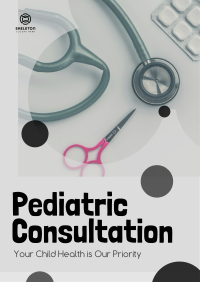 Pediatric Health Service Flyer Image Preview