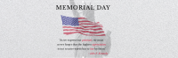 Gratitude Memorial Day Twitter header (cover) Image Preview