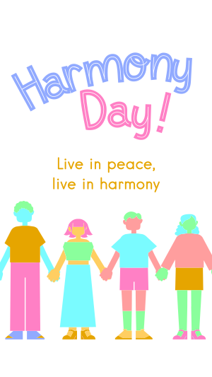 Peaceful Harmony Week Facebook story Image Preview