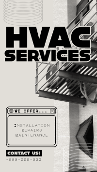 Y2K HVAC Service TikTok video Image Preview
