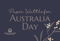 Golden Wattle  for Aussie Day Pinterest Cover Design