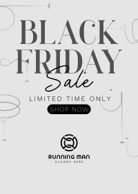 Classic Black Friday Sale Poster Design