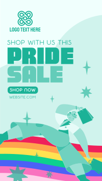 Fun Pride Month Sale YouTube short Image Preview