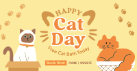 Happy Cat Life Facebook Ad Design