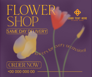 Flower Shop Delivery Facebook post Image Preview