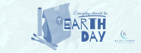Earth Day Everyday Facebook cover Image Preview