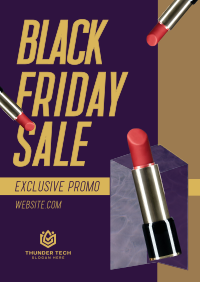 Black Friday Beauty Sale Poster Image Preview