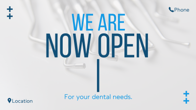 Dental Clinic Opening Facebook event cover Image Preview
