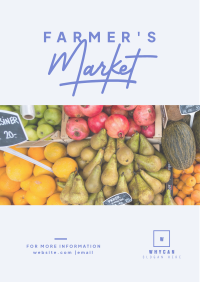 Organic Market Flyer Design