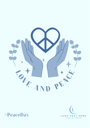 Love and Peace Flyer Image Preview