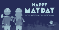 May Day Workers Event Facebook ad Image Preview